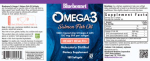 Omega-3 Salmon Fish Oil Heart Health 100