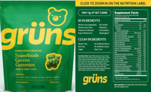 Superfoods Greens Gummies