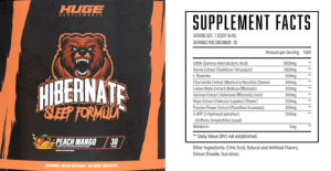 Hibernate Sleep Formula Peach Mango