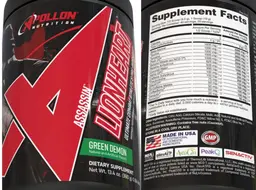 Label for Assassin Lionheart Green Demon