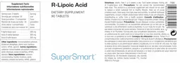 Label for R-Lipoic Acid