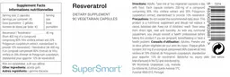 Label for Resveratrol