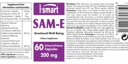 Label for SAM-e 200 mg