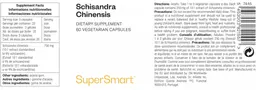 Label for Schisandra Chinensis