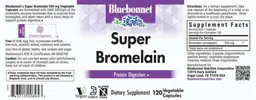 Label for Super Bromelain