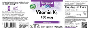 Vitamin K1 100 mcg