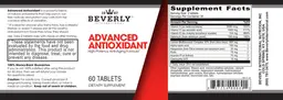 Label for Advanced Antioxidant