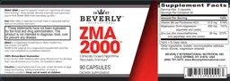Label for ZMA 2000
