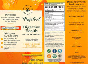 Digestive Health Pineapple Mango Kombuch