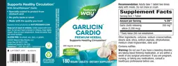 Label for Garlicin Cardio 350 mg