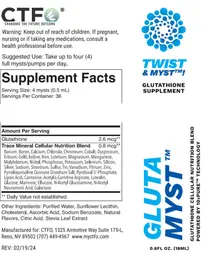 Label for Gluta Myst