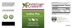 Label for Iodine Plus