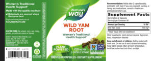 Wild Yam Root 700 mg