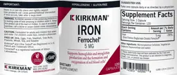 Label for Iron Ferrochel 5 mg