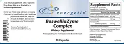 Label for BoswelliaZyme Complex