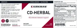 Label for CD-Herbal