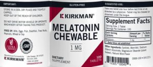 Melatonin Chewable 1 mg