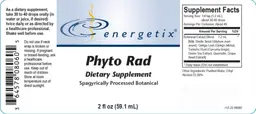Label for Phyto Rad