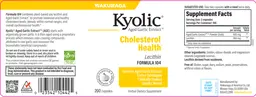 Label for Kyolic Lecithin Formula 104