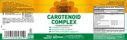 Label for Carotenoid Complex