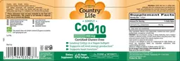 Label for Simply CoQ10 100 mg