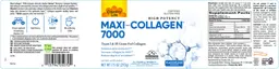 Label for Maxi-Collagen 7000 Flavorless Powder