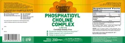 Label for Phosphatidyl Choline Complex 1200 mg