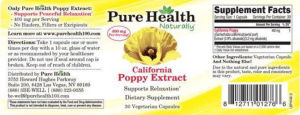 California Poppy Extract