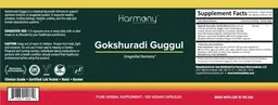 Label for Gokshuradi Guggul