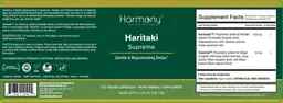 Label for Haritaki Supreme