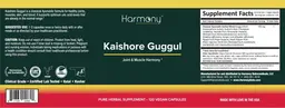 Label for Kaishore Guggul