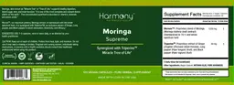 Label for Moringa Supreme