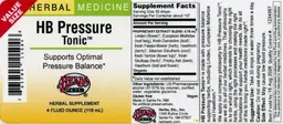 Label for HB Pressure Tonic