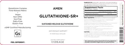 Label for Glutathione-SR+