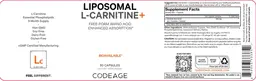 Label for Liposomal L-Carnitine+
