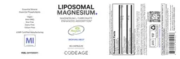 Label for Liposomal Magnesium