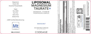 Liposomal Magnesium Taurate+