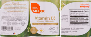 Vitamin D3 10,000 IU