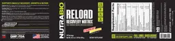 Label for Reload Recovery Matrix Strawberry Lemon Bomb