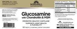 Label for Glucosamine with Chondroitin & MSM