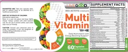 Label for Bio-Active Complete Multi Vitamin for Men
