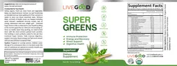 Label for Super Greens