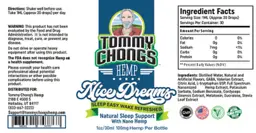 Label for Nice Dreams 100 mg
