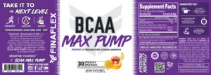 BCAA Max Pump Peach Mango