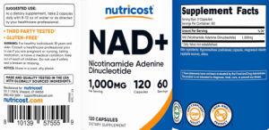 NAD+ 1,000 mg