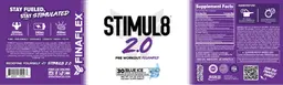 Label for Stimul8 2.0 Blue Ice