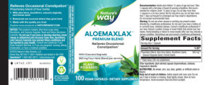 AloeMaxLax Premium Blend 360 mg