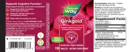 Label for Ginkgold 120 mg