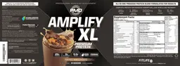 Label for Amplify XL Toffee Macchiato