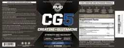 Label for CG5 Unflavored